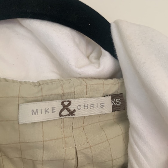 Mike & Chris | White Jersey Motorycle Jacket - Picture 7 of 8